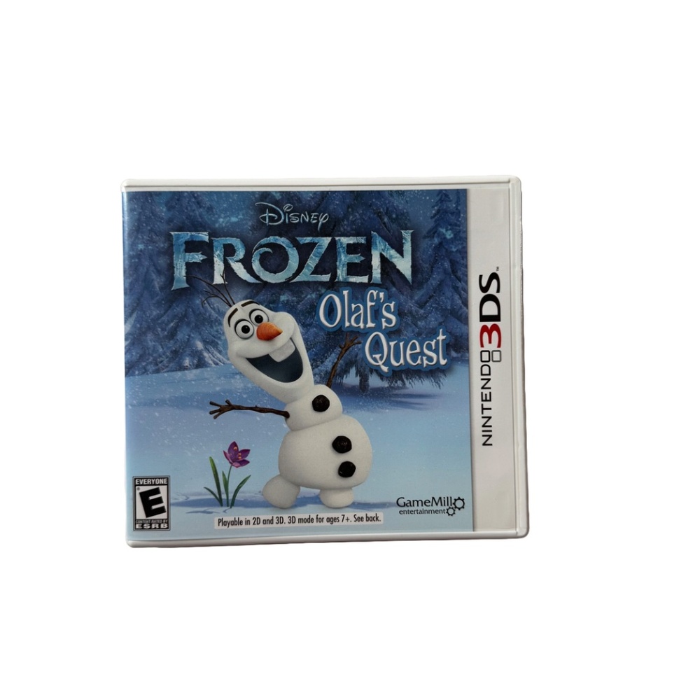 Nintendo 3DS Frozen Olaf’s Quest game.